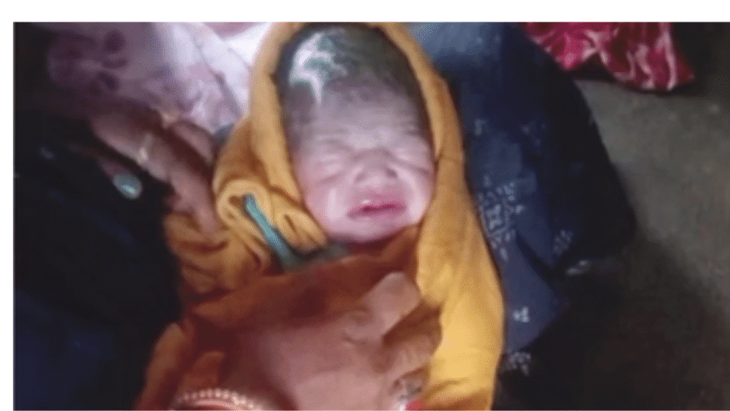 जामताड़ा के नाली में पाया गया एक नवजात शिशु